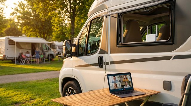 WLAN auf dem Campingplatz: Alle Internet-Optionen für Camper 2026