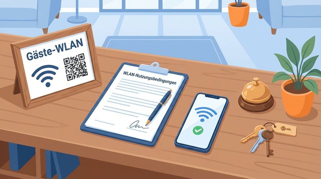 Gäste-WLAN rechtssicher einrichten: So schützen Sie sich vor Abmahnungen